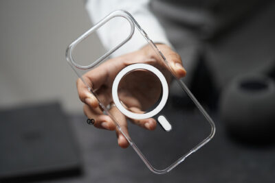 MagSafe Transparent Slim Hard Case With Kickstand For iPhone 17/Air/17 Pro/ 17 Pro Max (Non Yellowing)