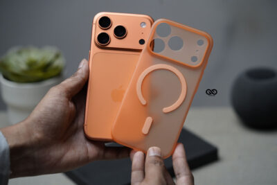 Cosmic Orange Magsafe Ultra Thin Case For iPhone 17 Pro/17 Pro Max. (Camera Cutout)