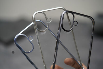 Hard Case with Colored Border For iPhone Air/17/17Pro/17ProMax