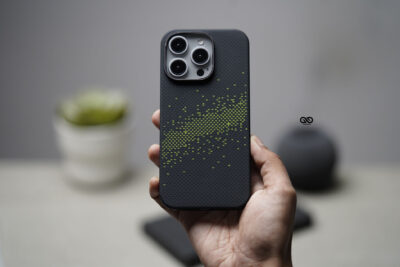 Magsafe Digital Neon Real Aramid Carbon Fiber Case For iPhone 16 Pro/ 16 Pro Max