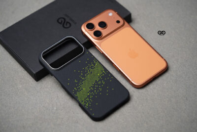 Magsafe Digital Neon Real Aramid Carbon Fiber Case For iPhone 17 Pro