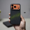 Magsafe Digital Neon Real Aramid Carbon Fiber Case For iPhone 17 Pro Max