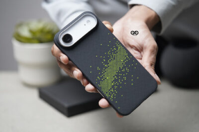 Magsafe Digital Neon Real Aramid Carbon Fiber Case For iPhone Air