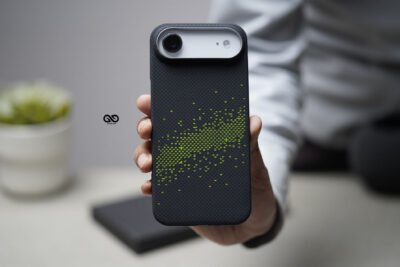 Magsafe Digital Neon Real Aramid Carbon Fiber Case For iPhone Air