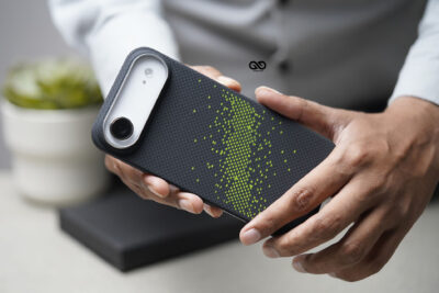 Magsafe Digital Neon Real Aramid Carbon Fiber Case For iPhone Air