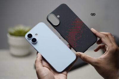 Magsafe Pixel Red Real Aramid Carbon Fiber Case For iPhone 17