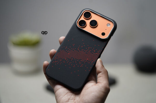 Magsafe Pixel Red Real Aramid Carbon Fiber Case For iPhone 17 Pro Max