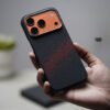 Magsafe Pixel Red Real Aramid Carbon Fiber Case For iPhone 17 Pro