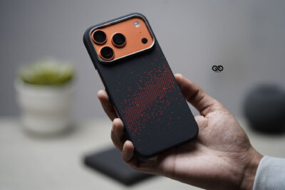 Magsafe Pixel Red Real Aramid Carbon Fiber Case For iPhone 17 Pro Max