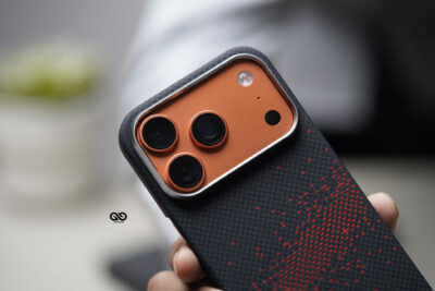 Magsafe Pixel Red Real Aramid Carbon Fiber Case For iPhone 17 Pro Max