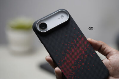 Magsafe Pixel Red Real Aramid Carbon Fiber Case For iPhone Air