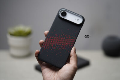Magsafe Pixel Red Real Aramid Carbon Fiber Case For iPhone Air