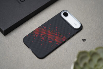 Magsafe Pixel Red Real Aramid Carbon Fiber Case For iPhone Air