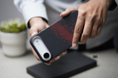 Magsafe Pixel Red Real Aramid Carbon Fiber Case For iPhone Air