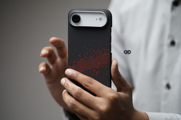 Magsafe Pixel Red Real Aramid Carbon Fiber Case For iPhone Air