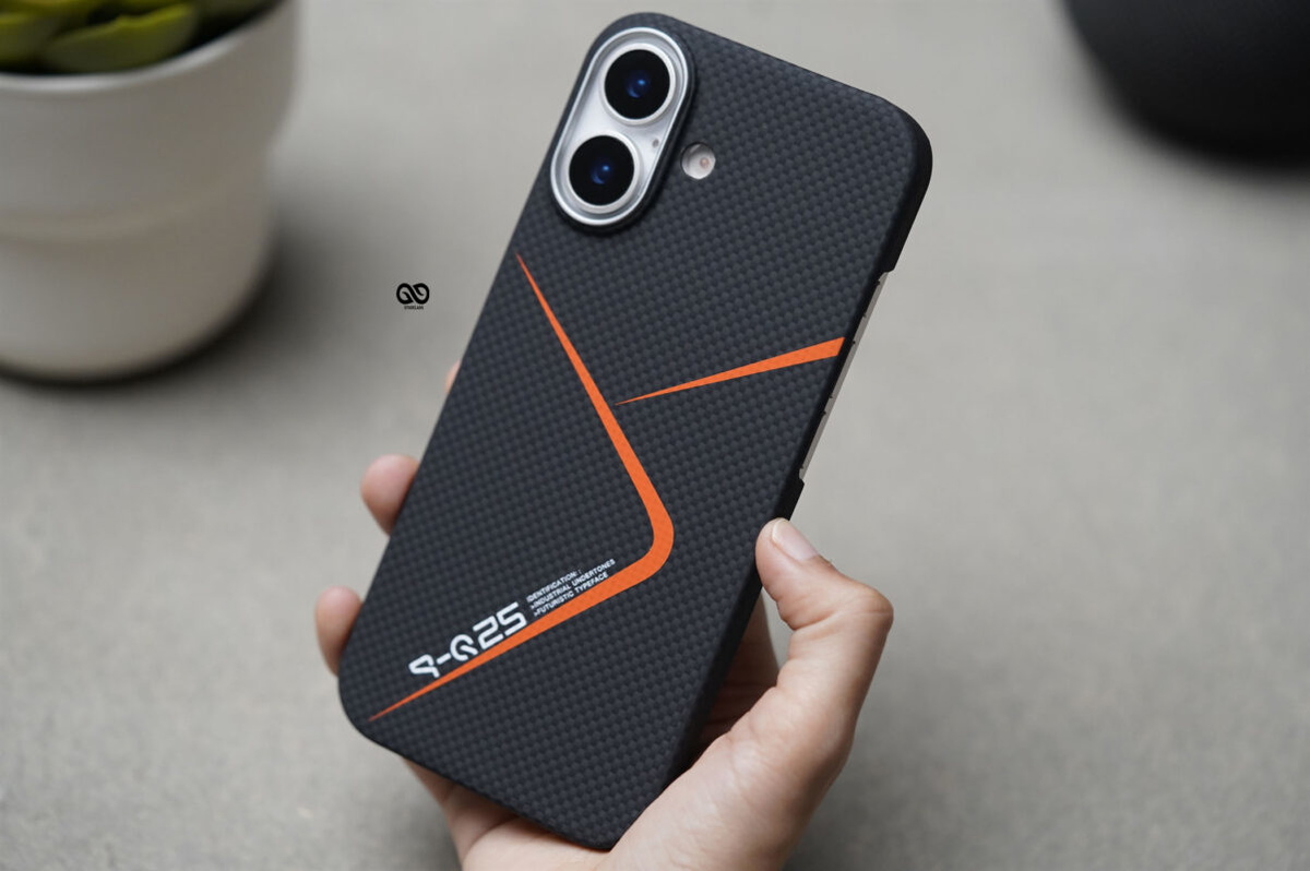 Magsafe X-Strike Real Aramid Carbon Fiber Case For iPhone 17/17Pro/17 Pro Max