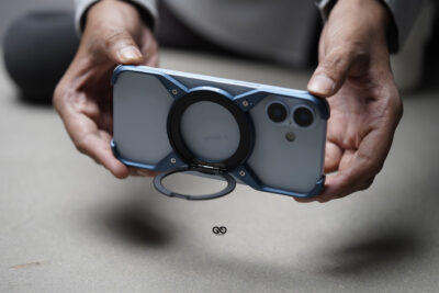 Titanium Armored Bumper with Kickstand Feature For iPhone 17/17PRO/17PROMAX