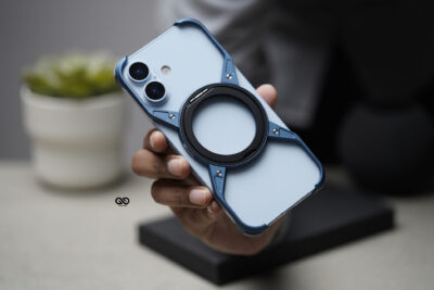 Titanium Armored Bumper with Kickstand Feature For iPhone 17/17PRO/17PROMAX