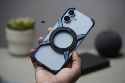 Titanium Armored Bumper with Kickstand Feature For iPhone 17/17PRO/17PROMAX