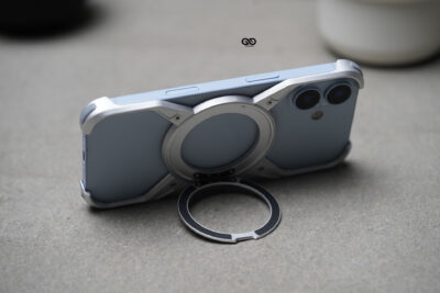 Titanium Armored Bumper with Kickstand Feature For iPhone 17/17PRO/17PROMAX