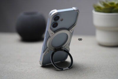 Titanium Armored Bumper with Kickstand Feature For iPhone 17/17PRO/17PROMAX