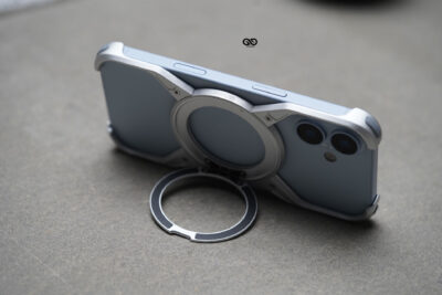 Titanium Armored Bumper with Kickstand Feature For iPhone 17/17PRO/17PROMAX