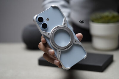 Titanium Armored Bumper with Kickstand Feature For iPhone 17/17PRO/17PROMAX