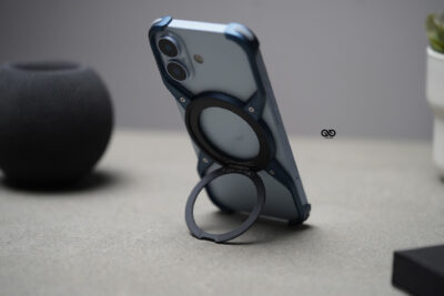 Titanium Armored Bumper with Kickstand Feature For iPhone 17/17PRO/17PROMAX