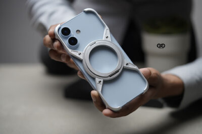 Titanium Armored Bumper with Kickstand Feature For iPhone 17/17PRO/17PROMAX