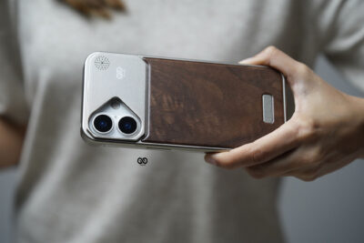 Personalized Wood Case With Titanium Frame For iPhone 17/17Pro/17ProMax