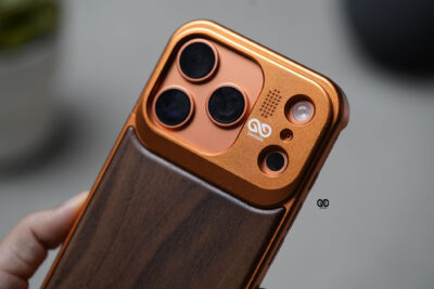Personalized Wood Case With Titanium Frame For iPhone 17/17Pro/17ProMax