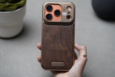 Personalized Wood Case With Titanium Frame For iPhone 17/17Pro/17ProMax