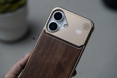 Personalized Wood Case With Titanium Frame For iPhone 17/17Pro/17ProMax