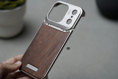 Personalized Wood Case With Titanium Frame For iPhone 17/17Pro/17ProMax