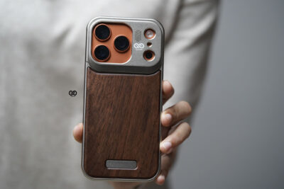 Personalized Wood Case With Titanium Frame For iPhone 17/17Pro/17ProMax