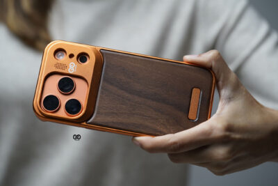 Personalized Wood Case With Titanium Frame For iPhone 17/17Pro/17ProMax