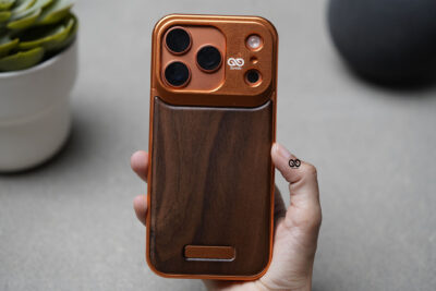 Personalized Wood Case With Titanium Frame For iPhone 17/17Pro/17ProMax