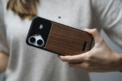 Personalized Wood Case With Titanium Frame For iPhone 17/17Pro/17ProMax