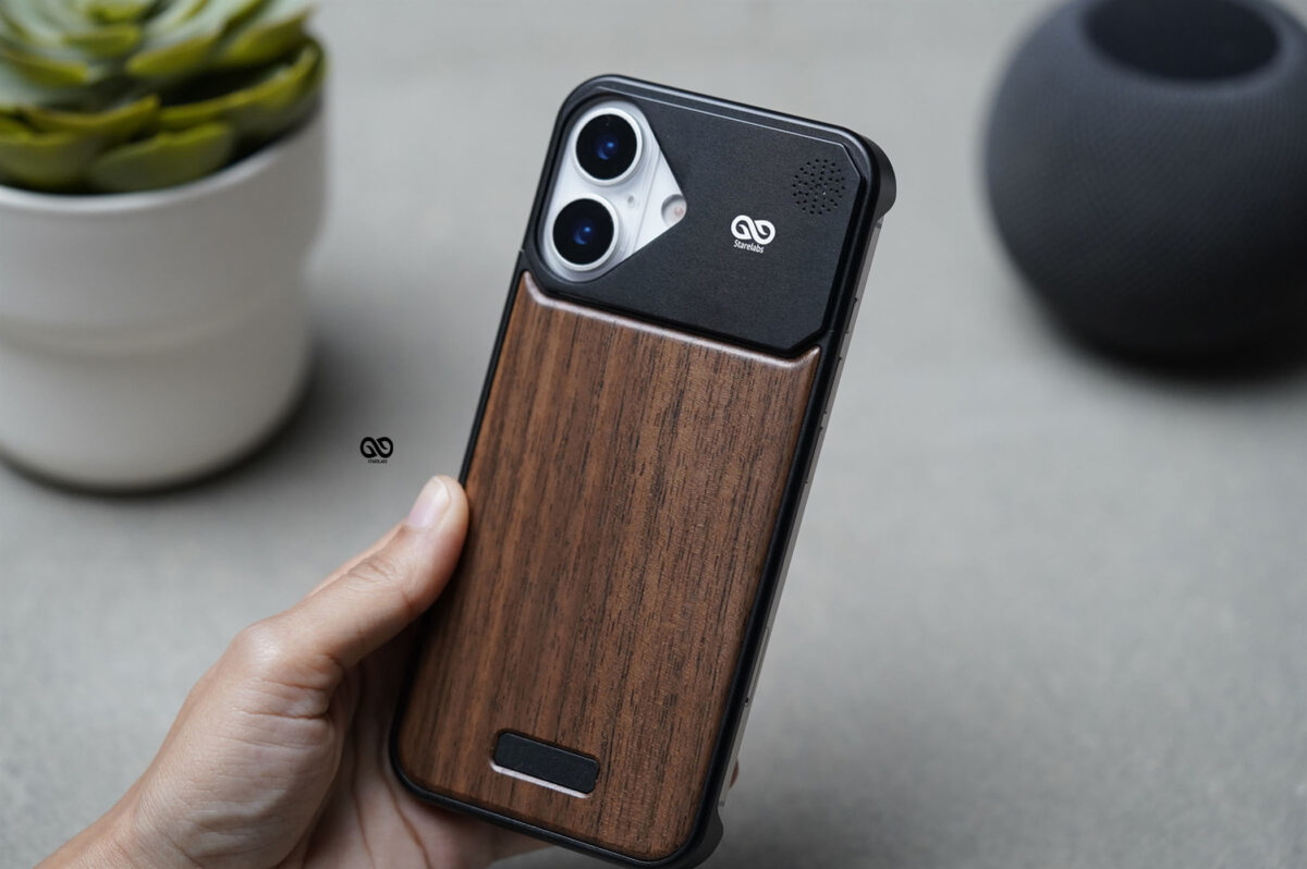 Personalized Wood Case With Titanium Frame For iPhone 17/17Pro/17ProMax