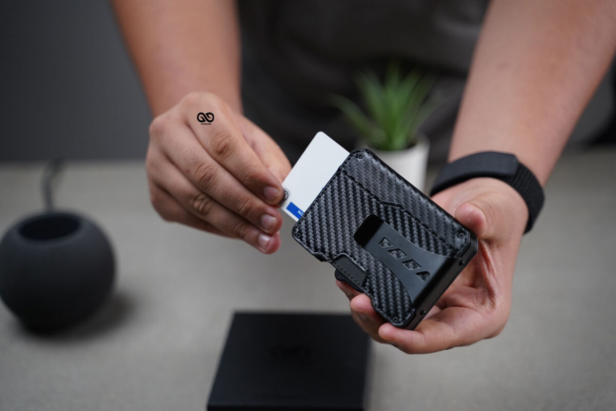 Carbon Fiber Wallet with Money Clip