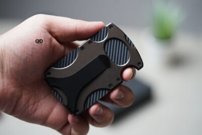 Carbon Elastic Band Wallet with Unique Design - Image 13