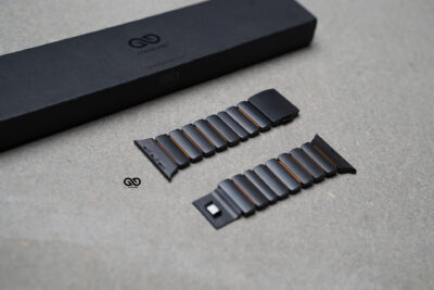 Ultraflex Titanium Link Strap with Magnetic Closure For Apple Watch 49 (Series Ultra/Ultra 2/Ultra 3) Classy Design