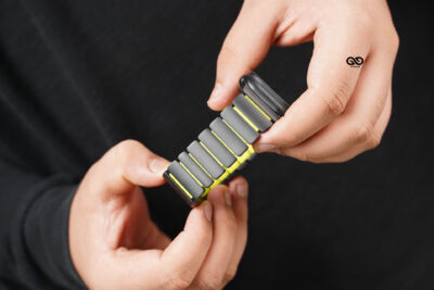 Ultraflex Titanium Link Strap with Magnetic Closure For Apple Watch 49 (Series Ultra/Ultra 2/Ultra 3) Classy Design
