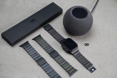 Ultraflex Titanium Link Strap with Magnetic Closure For Apple Watch 49 (Series Ultra/Ultra 2/Ultra 3) Classy Design