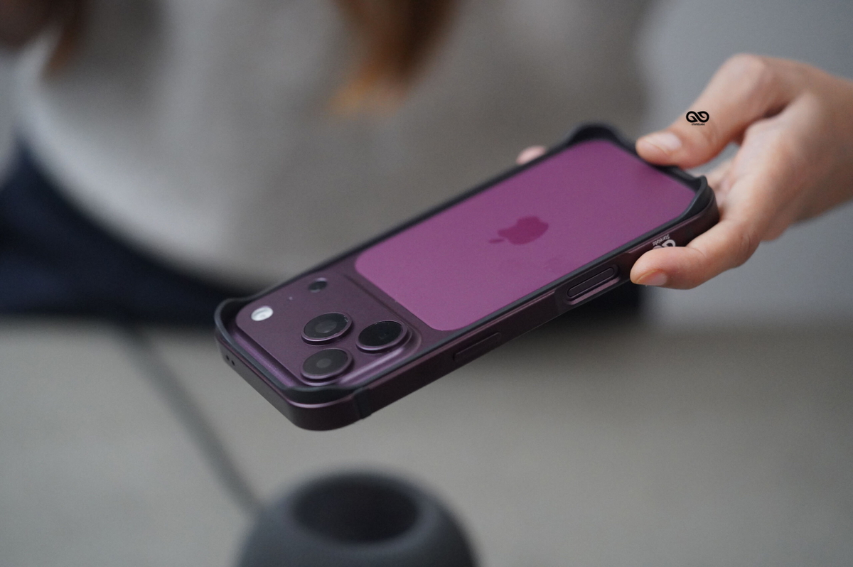 Burgundy Fiber Bumper for iPhone 18 Pro Max(Bumper, not a Case) 12 Burgundy Fiber Bumper for iPhone 18 Pro Max(Bumper, not a Case) - Image 12