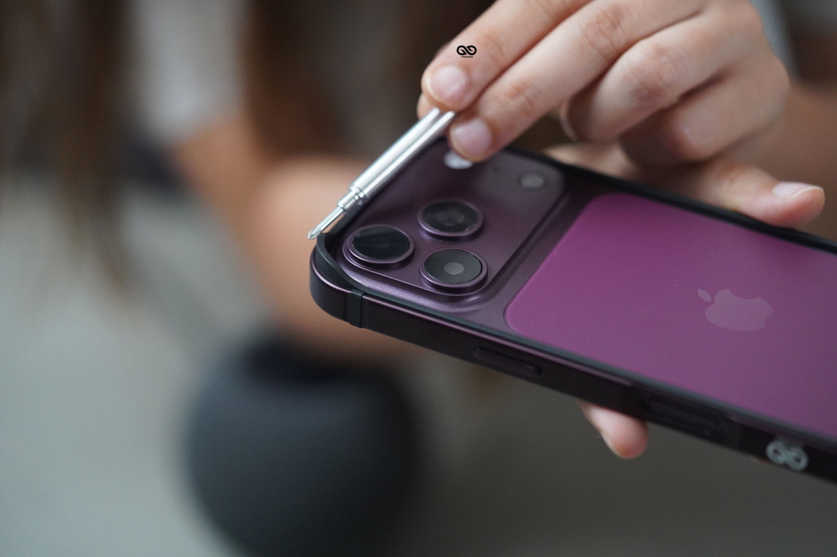 Burgundy Fiber Bumper for iPhone 18 Pro Max(Bumper, not a Case) 21 Burgundy Fiber Bumper for iPhone 18 Pro Max(Bumper, not a Case) - Image 21