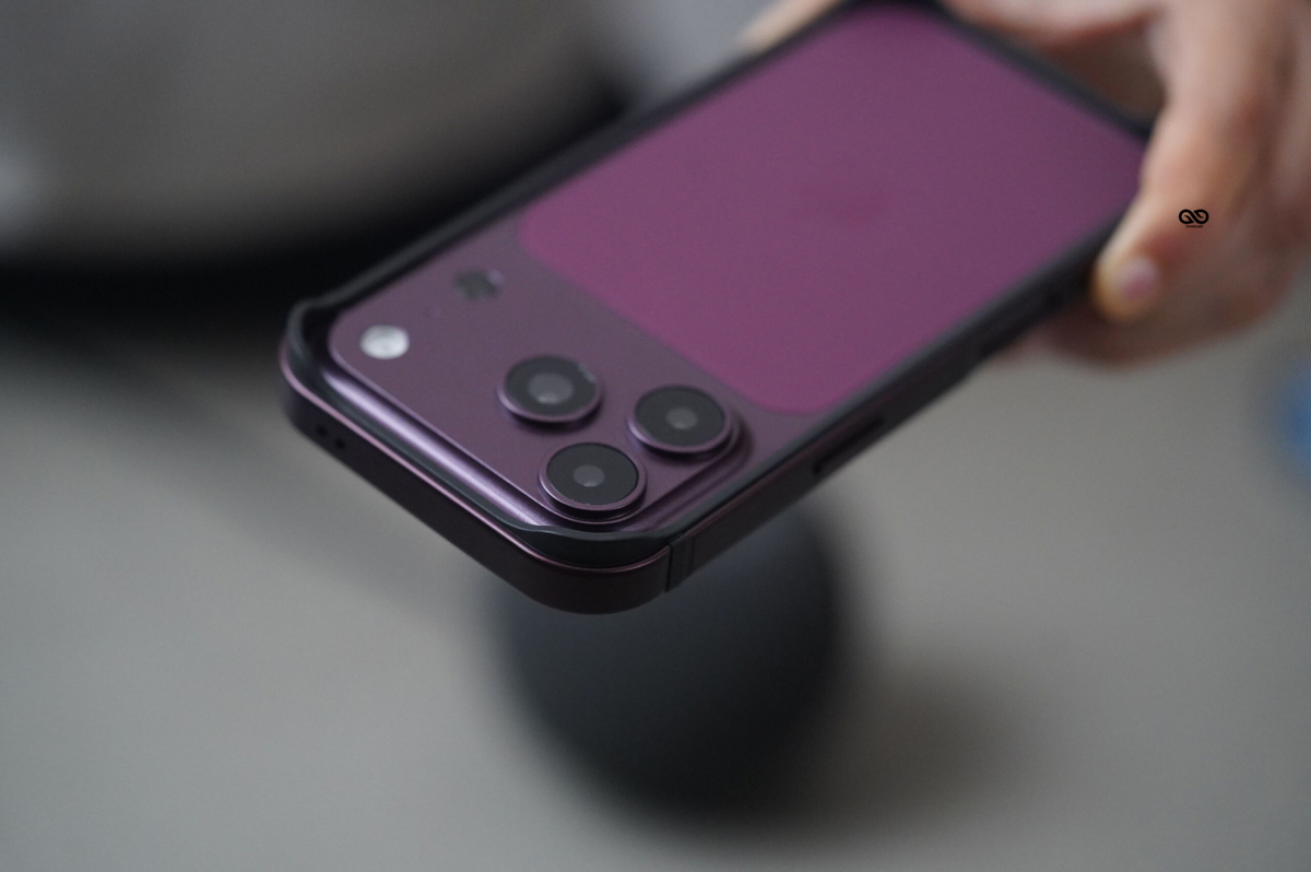 Burgundy Fiber Bumper for iPhone 18 Pro Max(Bumper, not a Case) 7 Burgundy Fiber Bumper for iPhone 18 Pro Max(Bumper, not a Case) - Image 7