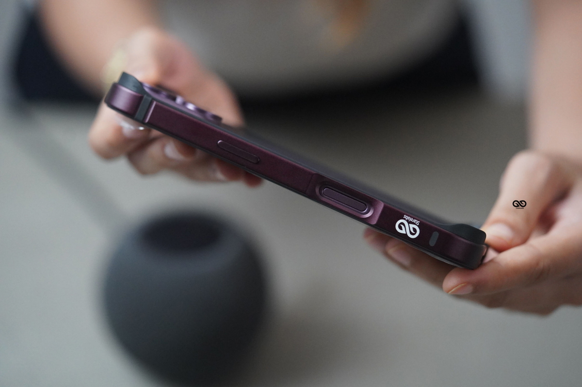 Burgundy Fiber Bumper for iPhone 18 Pro Max(Bumper, not a Case) 8 Burgundy Fiber Bumper for iPhone 18 Pro Max(Bumper, not a Case) - Image 8