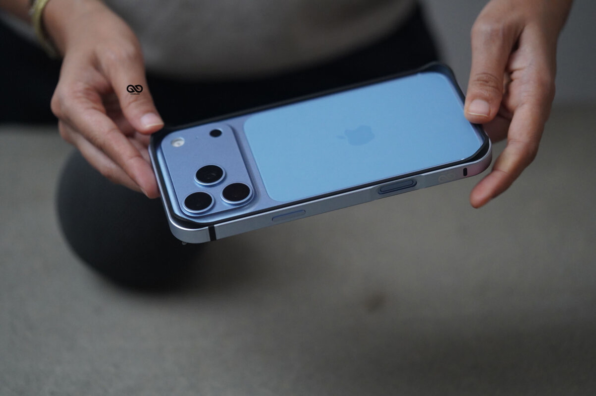 Glacier Fiber Bumper for iPhone 18 Pro (Bumper, not a Case)