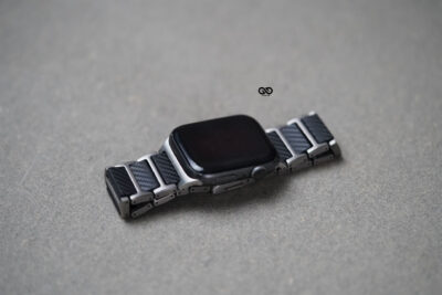Real Carbon Titanium Link Strap With Magnetic Closure For Apple Watch 44MM 45MM 46MM Series 4 5 6 7 8 9 10 11 12 (SE 2 3 Gen) - Image 18